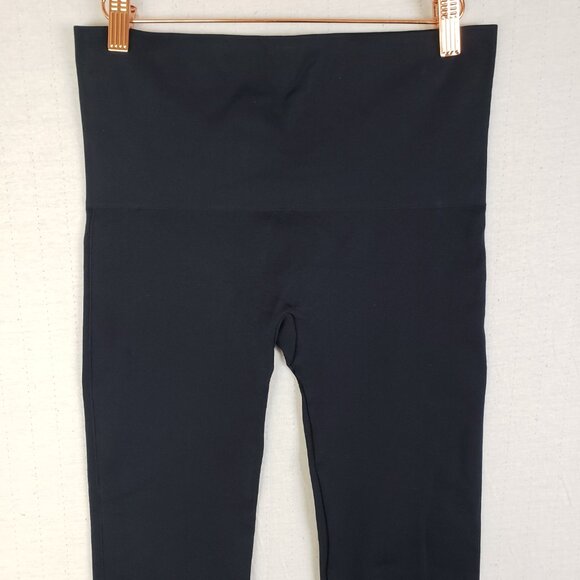 SPANX Look At Me Now High Rise Seamless Leggings Port Navy Blue size XL - Picture 4 of 10